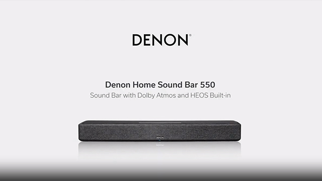 Home Sound Bar 550 Virtual 4-Channel Network Soundbar with HEOS.mp4
